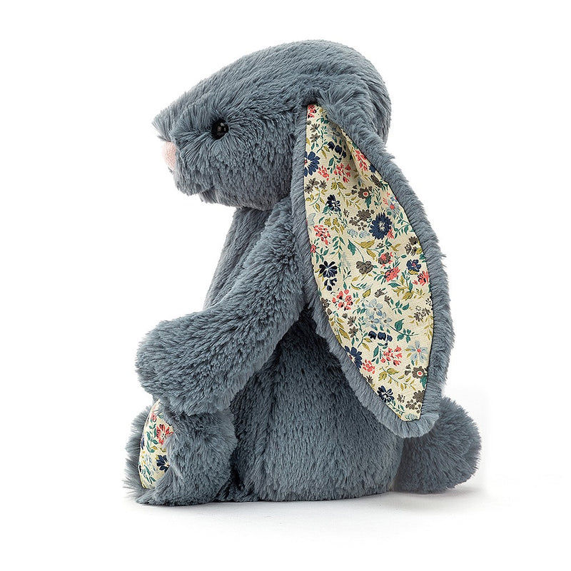 Jellycat Blossom Dusky Blue Bunny - Small H18cm-2
