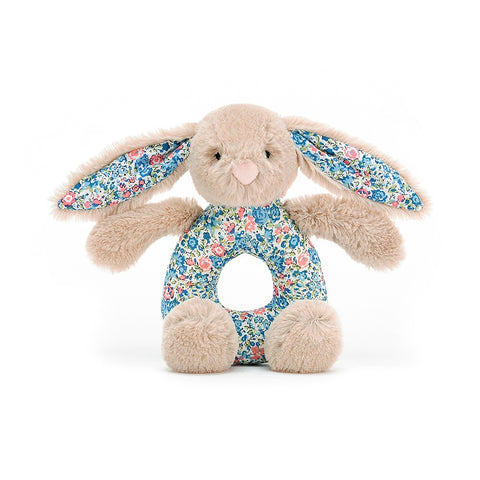 JellyCat Blossom Beige Bunny Grabber - H13cm | Little Baby.