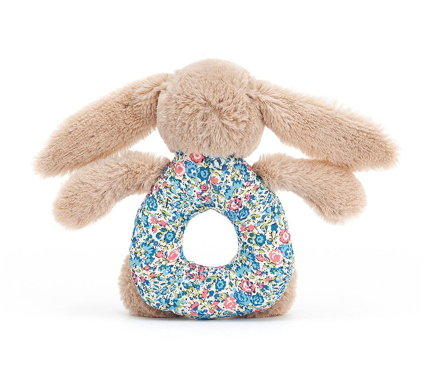 JellyCat Blossom Beige Bunny Grabber - H13cm | Little Baby.