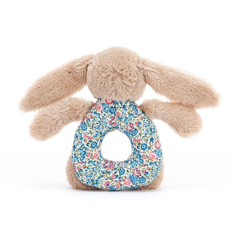 JellyCat Blossom Beige Bunny Grabber - H13cm | Little Baby.