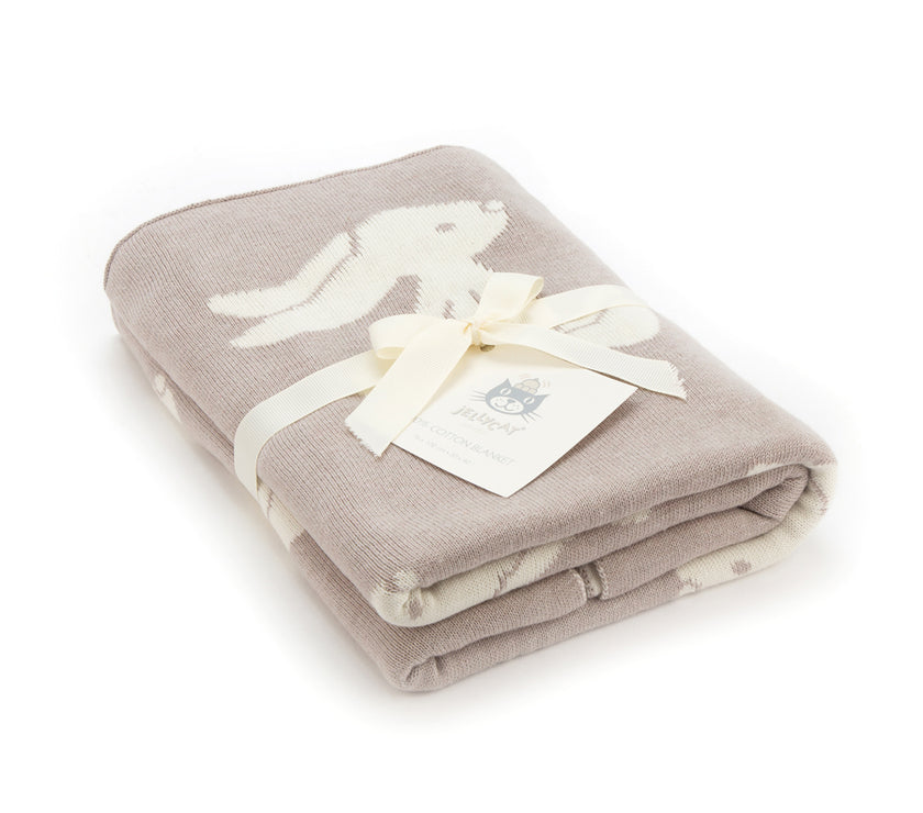 JellyCat Bashful Beige Bunny Blanket | Little Baby.