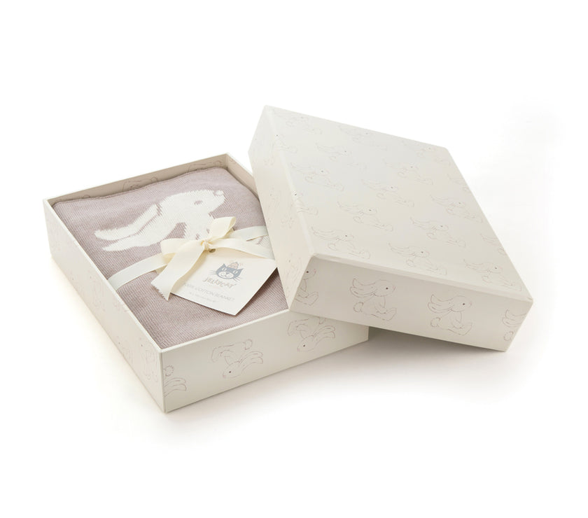 JellyCat Bashful Beige Bunny Blanket | Little Baby.