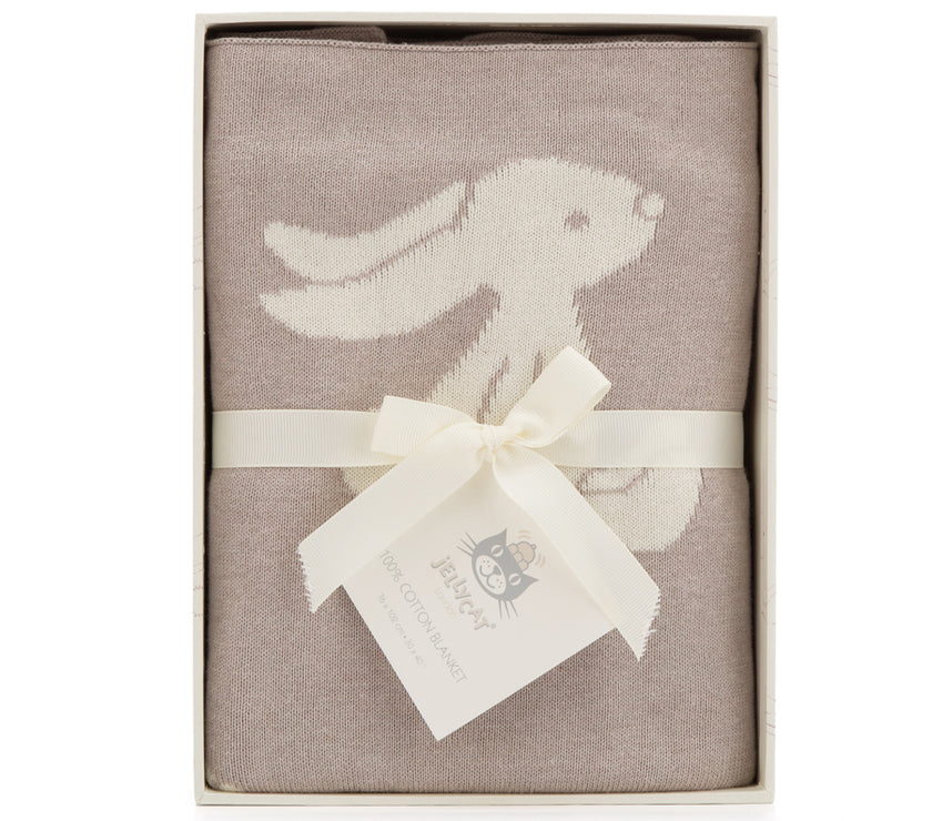 JellyCat Bashful Beige Bunny Blanket | Little Baby.