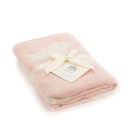 JellyCat Bashful Pink Bunny Blanket (Boxed) | Little Baby.