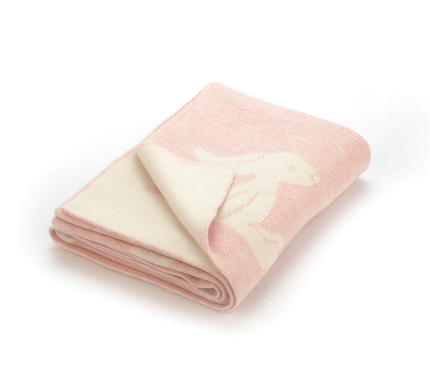 JellyCat Bashful Pink Bunny Blanket (Boxed) | Little Baby.