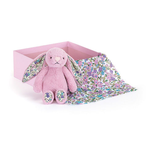 JellyCat Blossom Tulip Bunny Gift Set