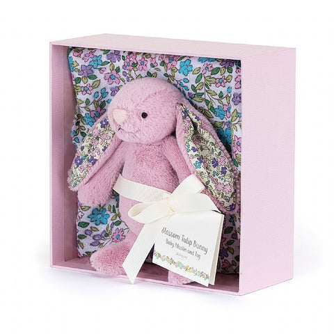 JellyCat Blossom Tulip Bunny Gift Set