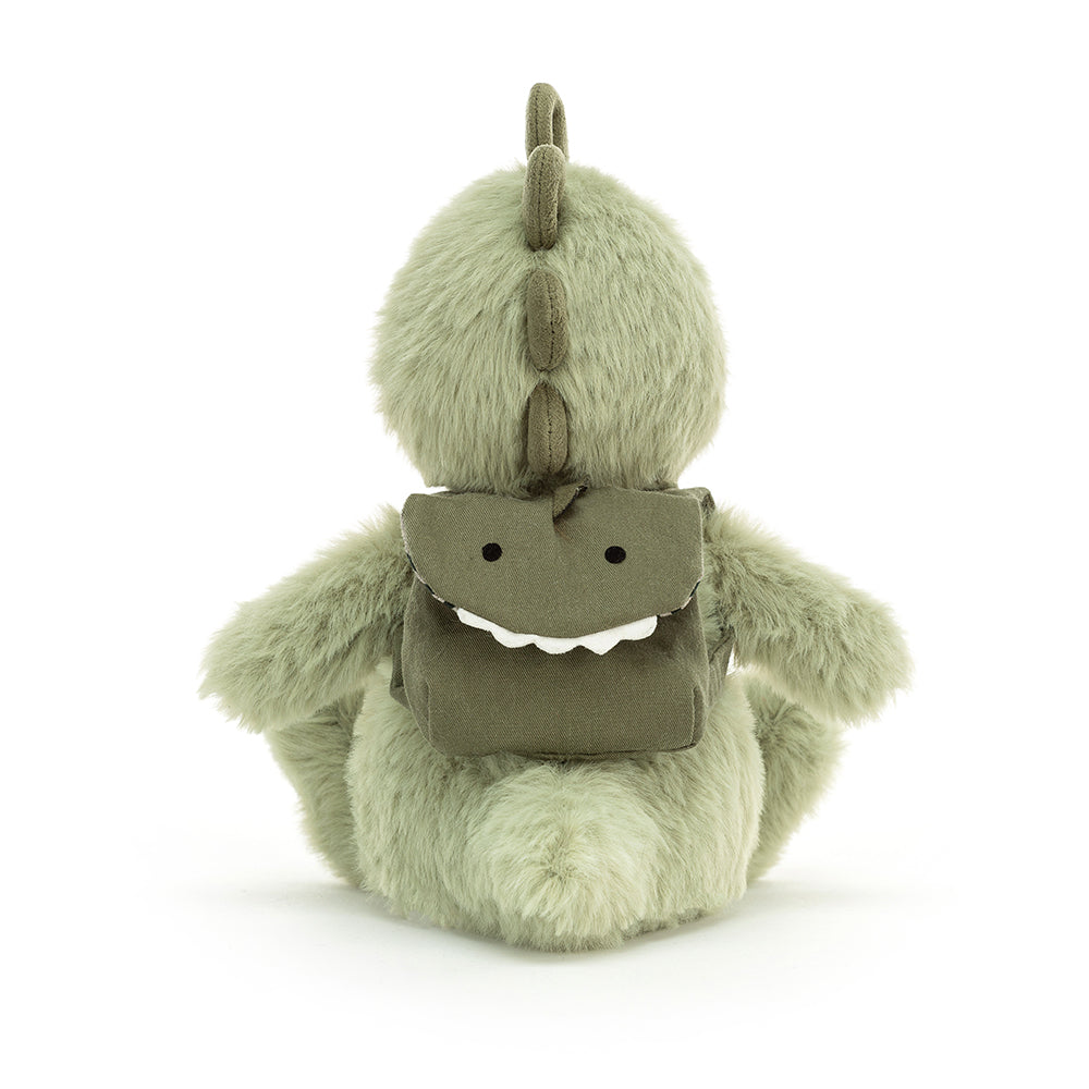 JellyCat Backpack Dino - H24cm | Little Baby.