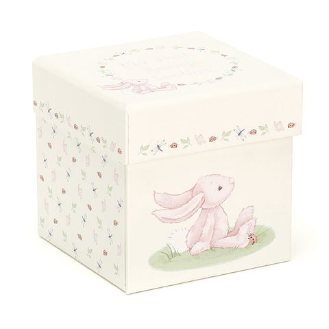 JellyCat My First Pink Bunny Soother | Little Baby.