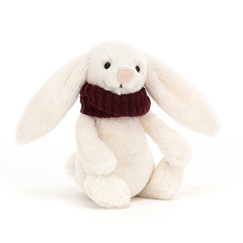 JellyCat Bashful Snug Bunny Berry | Little Baby.