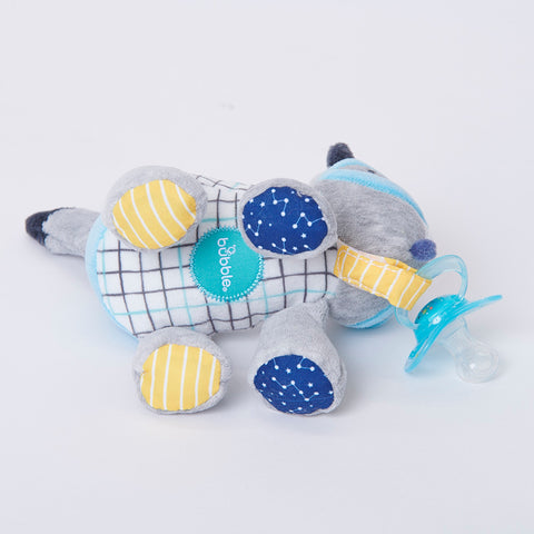 Bubble Pacifier Holder - Flash the Fox | Little Baby.