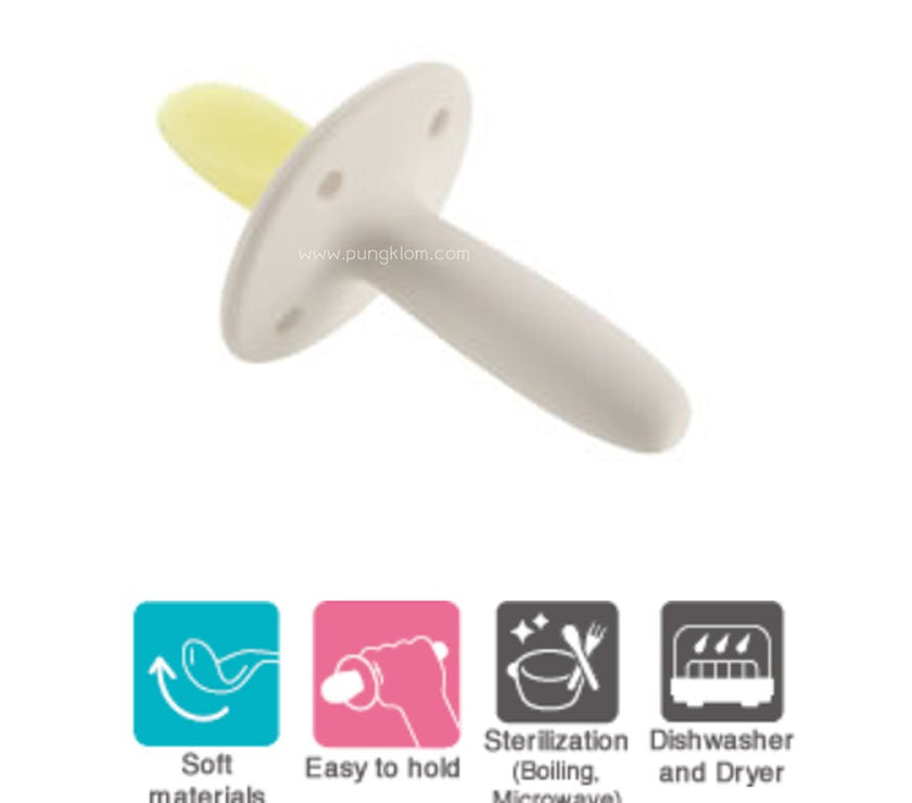 Richell TLI Baby Silicone Spoon