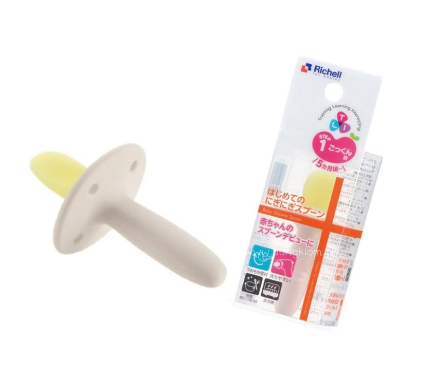 Richell TLI Baby Silicone Spoon
