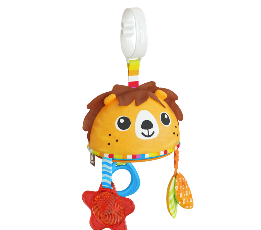 Benbat Dazzle Friends Multi-Skills Travel Mirror - Lion | Little Baby.
