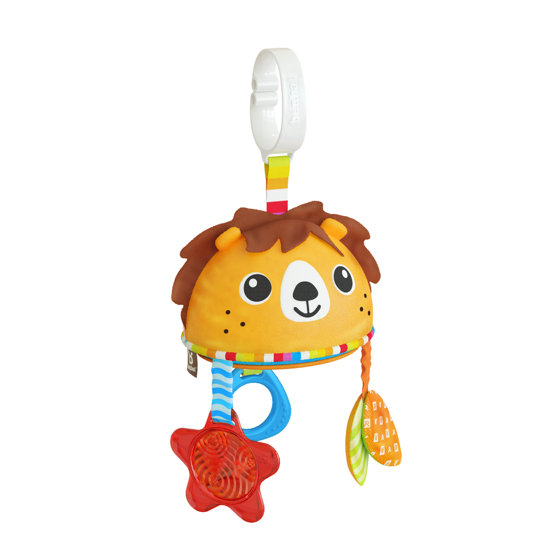 Benbat Dazzle Friends Multi-Skills Travel Mirror - Lion | Little Baby.