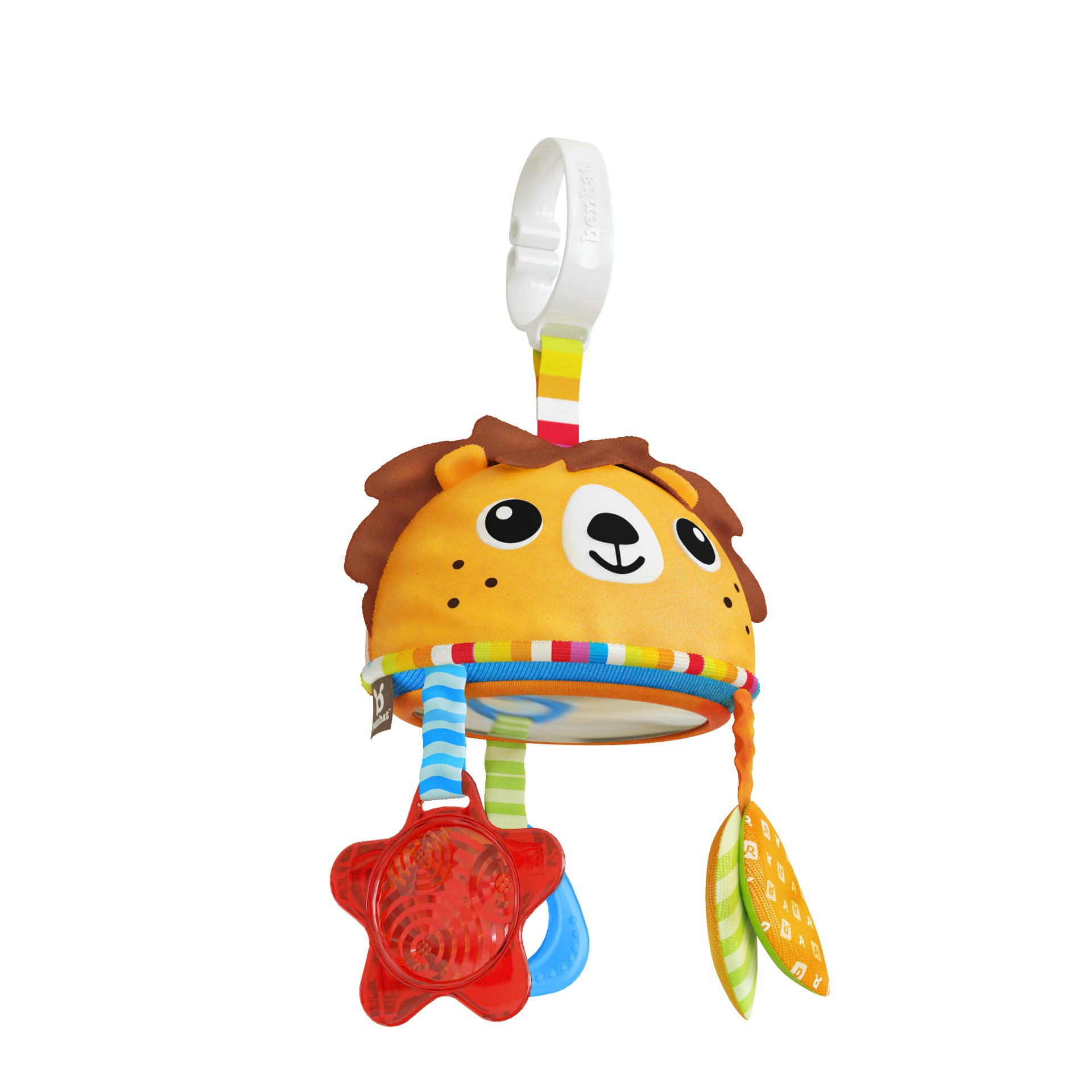 Benbat Dazzle Friends Multi-Skills Travel Mirror - Lion | Little Baby.