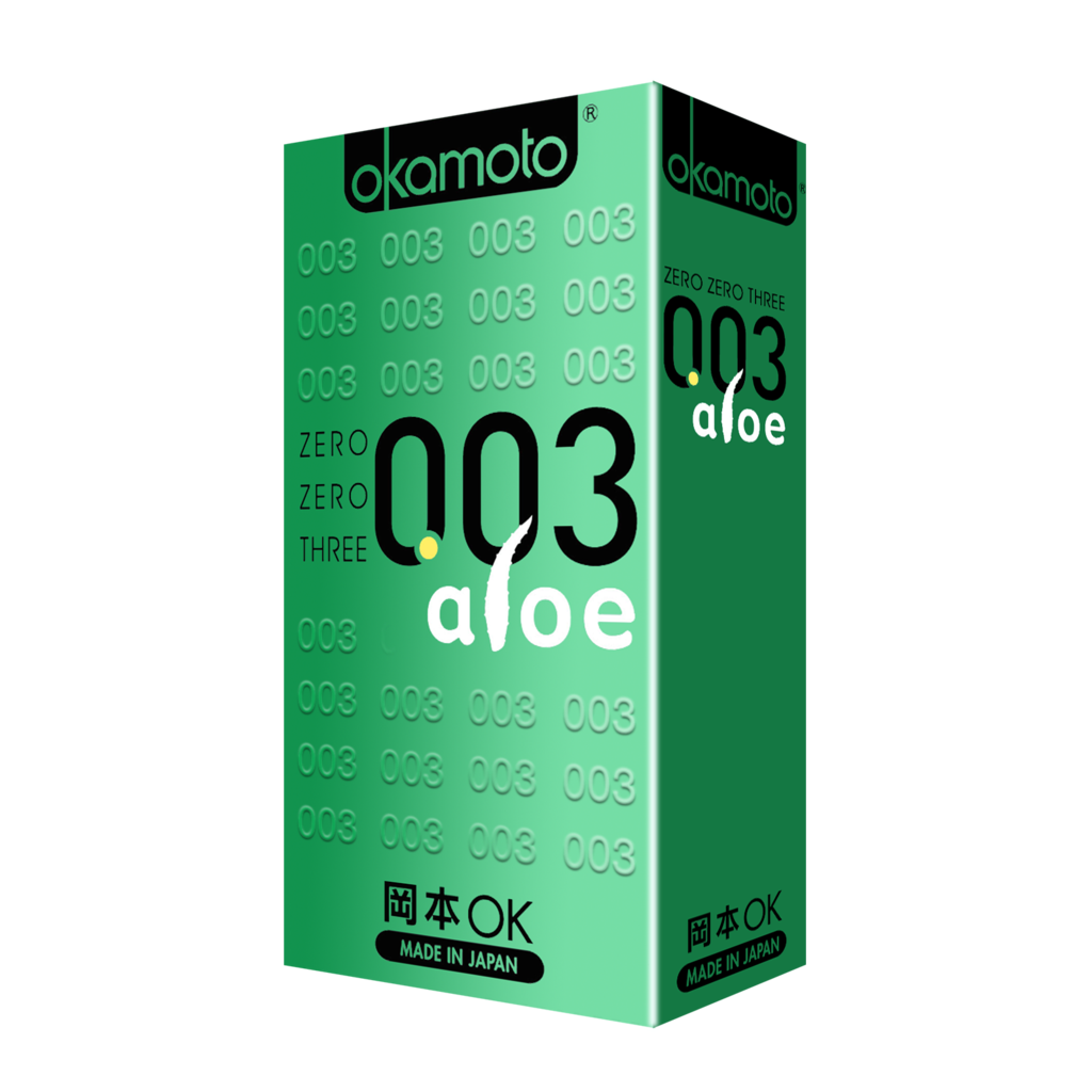 Okamoto Condoms 003 Aloe Pack 10s | Little Baby.