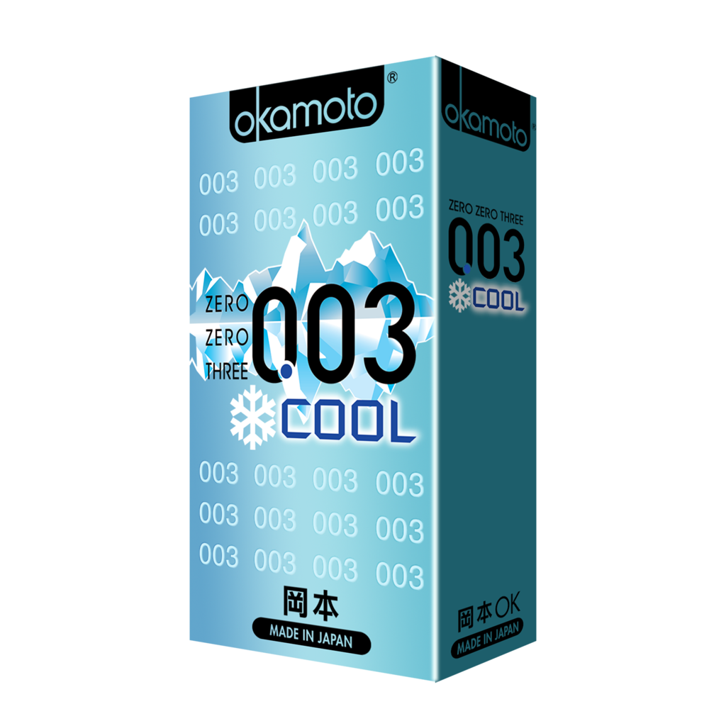 Okamoto Condoms 003 Cool 10s | Little Baby.