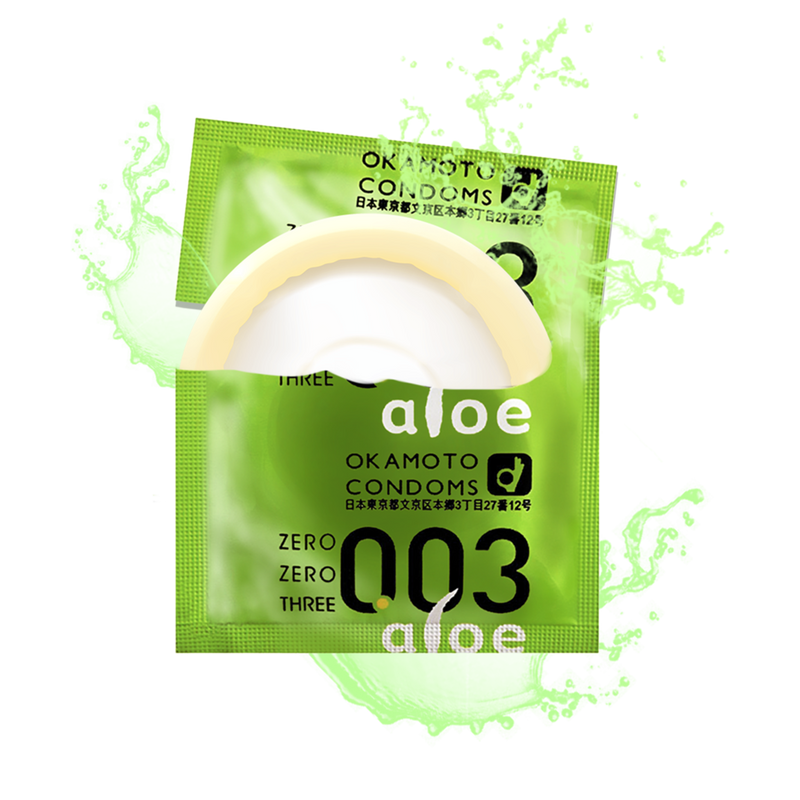 Okamoto Condoms 003 Aloe Pack 10s | Little Baby.