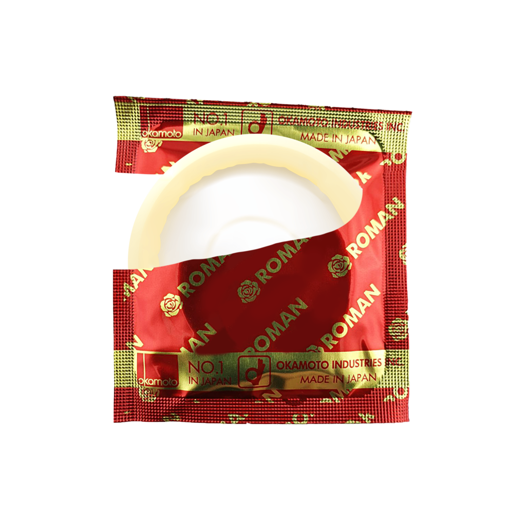Okamoto Condoms Roman Rose Pattern 12s | Little Baby.