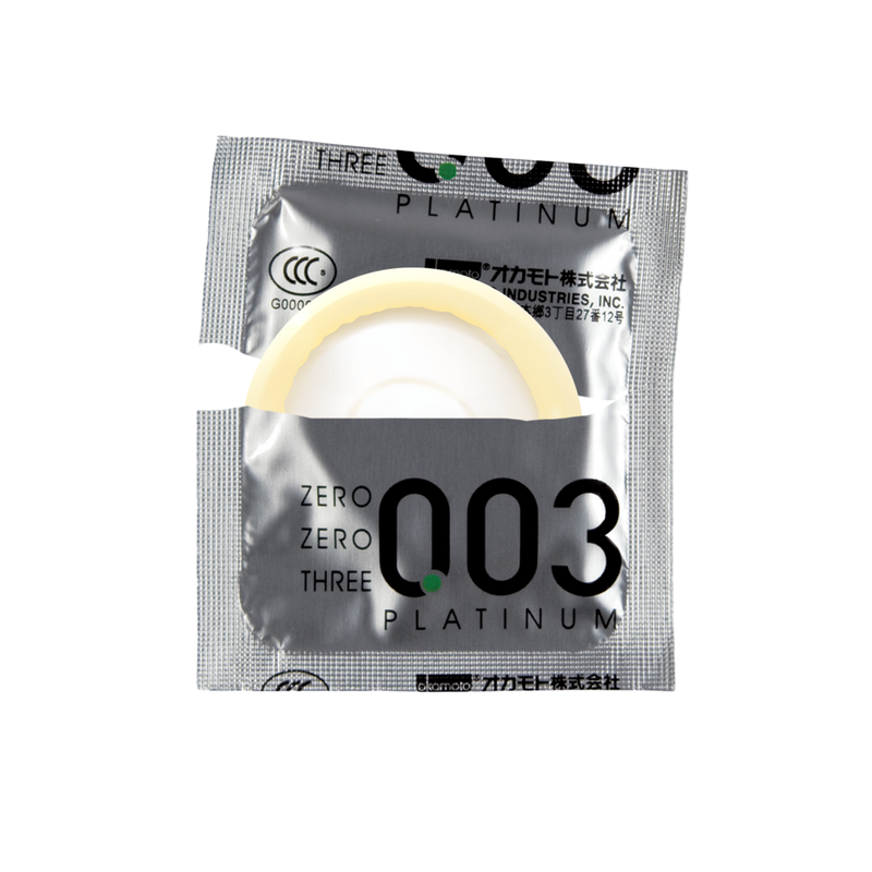 Okamoto Condoms 003 Platinum 10s | Little Baby.