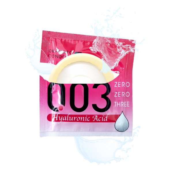 Okamoto Condoms 003 Hyaluronic Acid 10s | Little Baby.