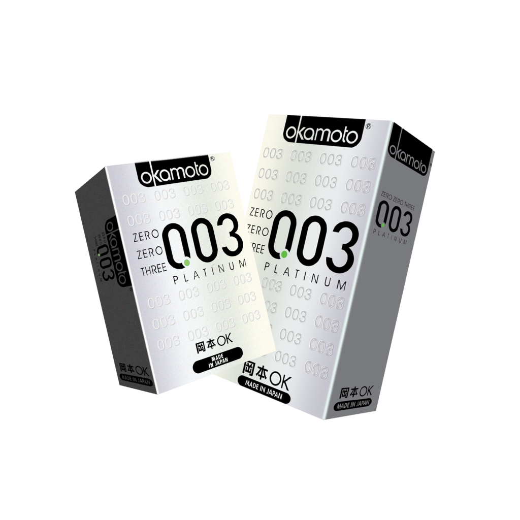 Okamoto Condoms 003 Platinum 10s | Little Baby.