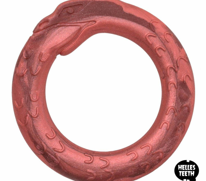 Helles Teeth Serpent Teether (Blazing Red) | Little Baby.