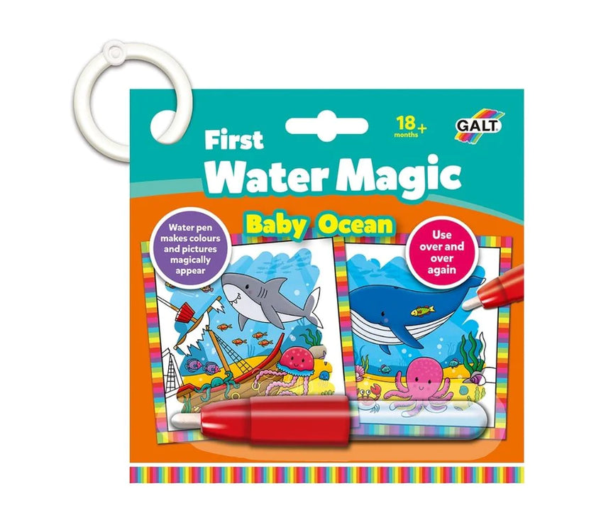 Galt First Water Magic Reusable Colouring Book (Assorted Designs)