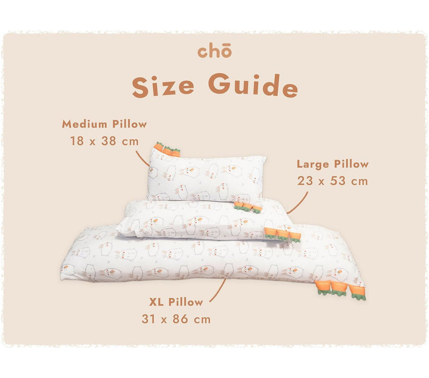 Cho Snuggy Buddy Pillow: Momo Bunny