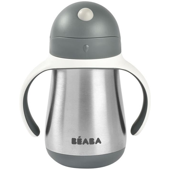 Beaba Stainless Steel Straw Cup 250ml (Assorted Colours)-5