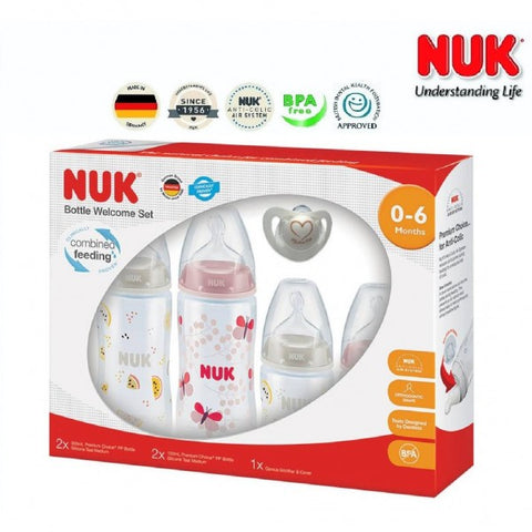 Nuk Newborn Bottle Welcome Set 0-6m