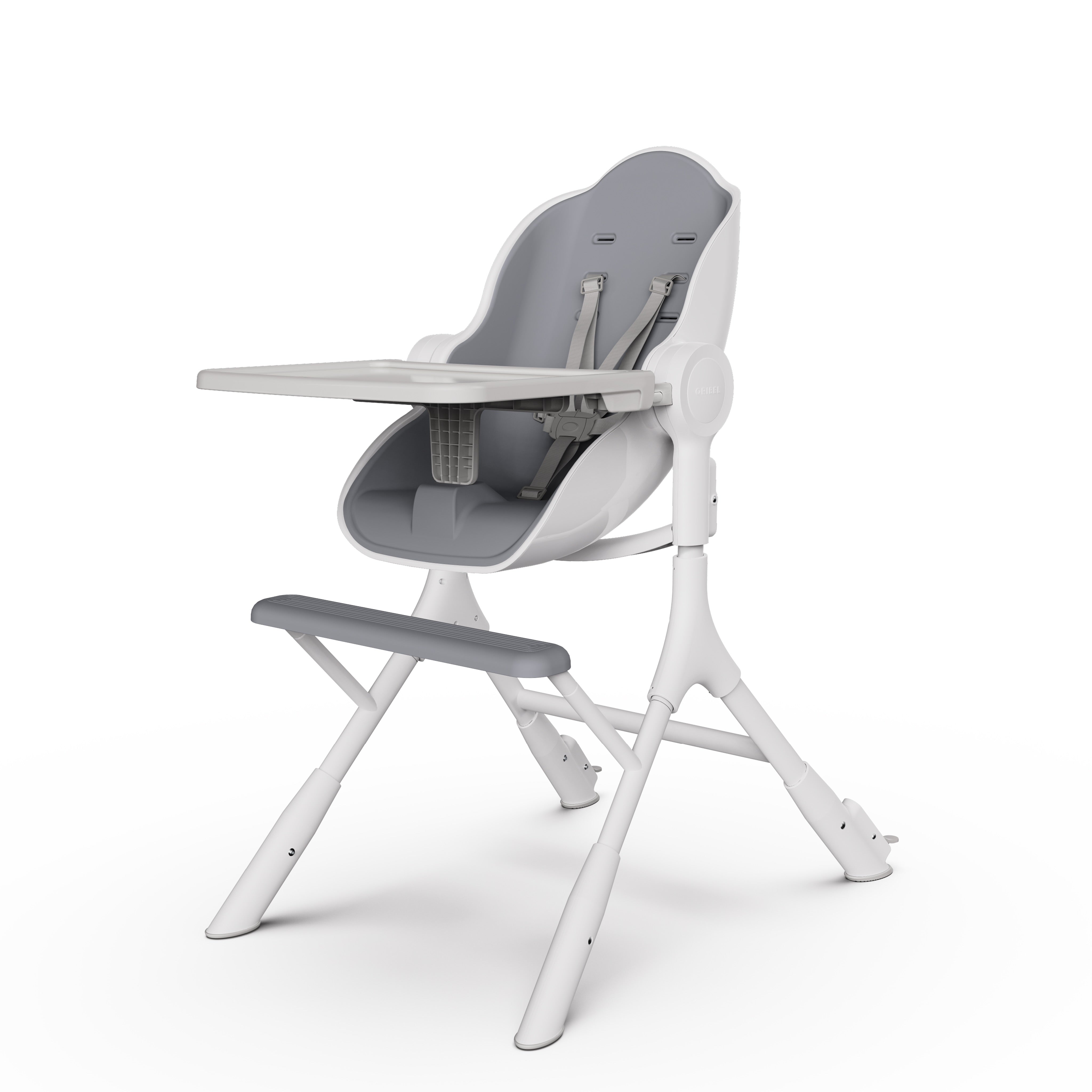 Oribel Cocoon Z High Chair - Ice Grey