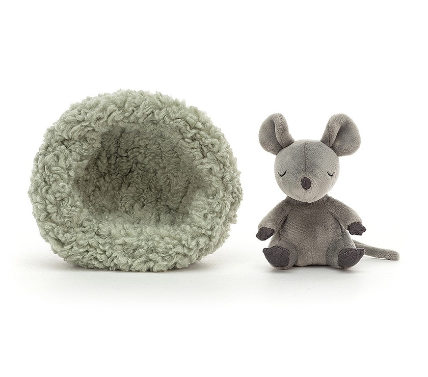 Jellycat Hibernating Mouse - H7cm