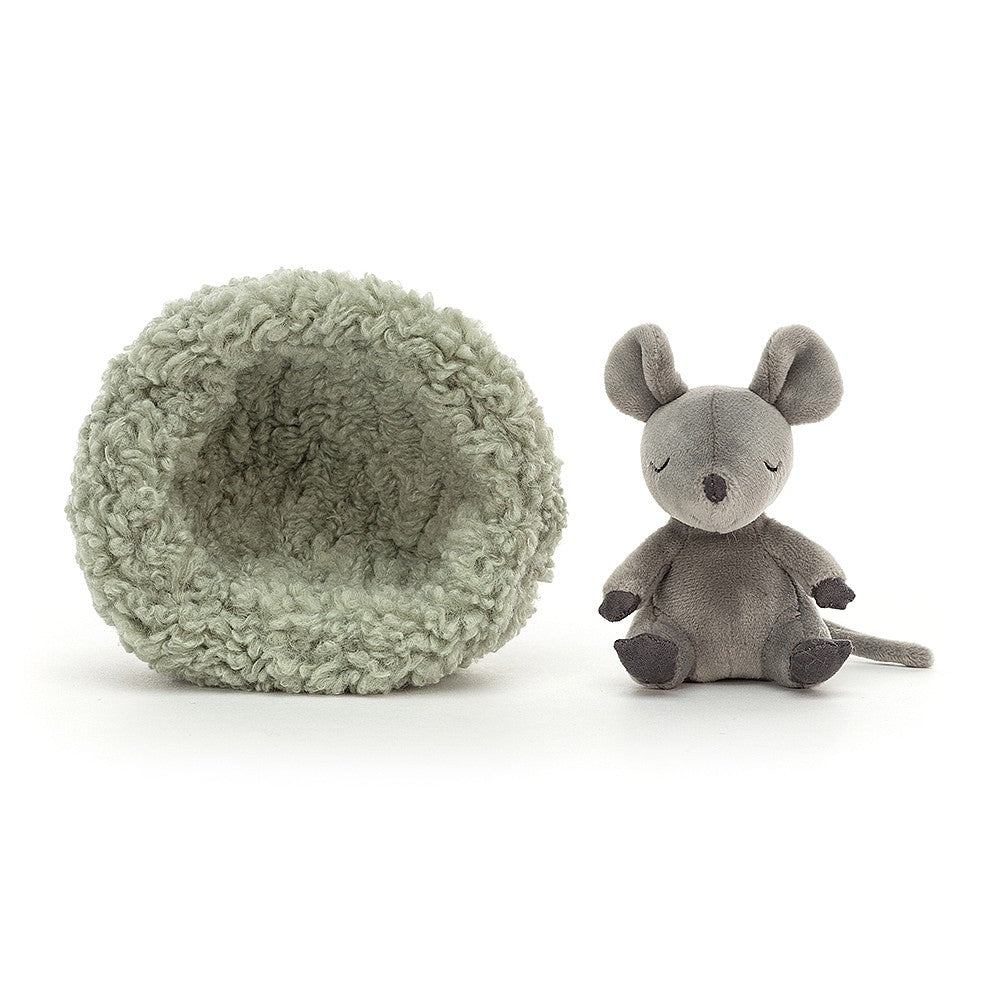 Jellycat Hibernating Mouse - H7cm