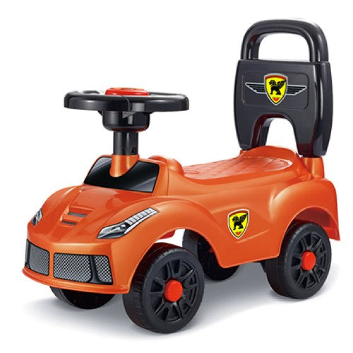 Lucky Baby Ride-On Push Car - Black Badg (Assorted Designs)