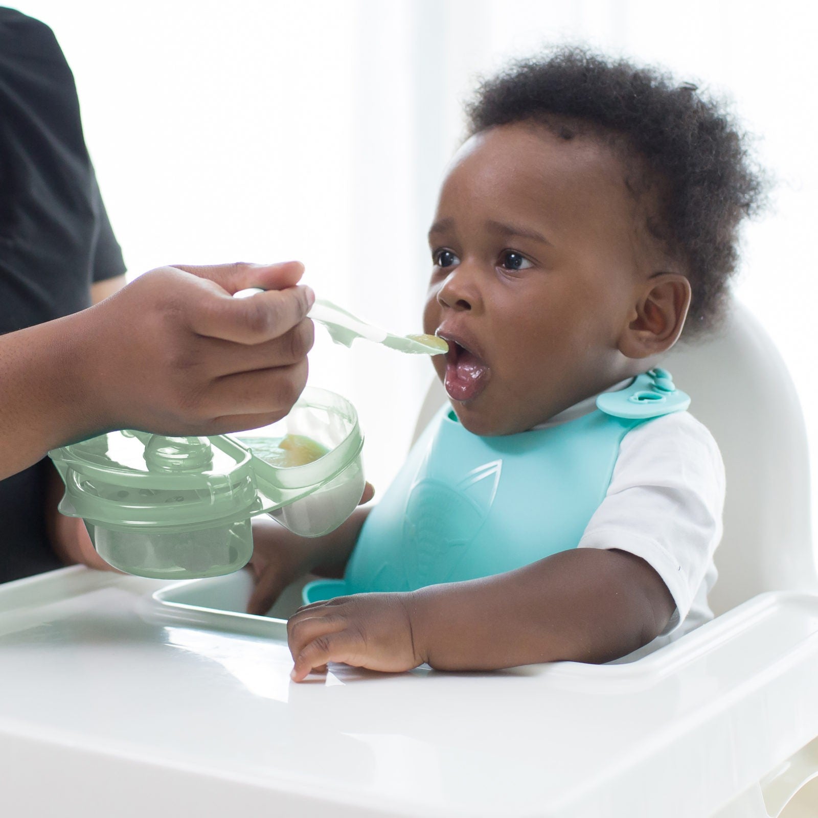 Dr. Brown’s Travel Fresh Bowl & Spoon - Light Green