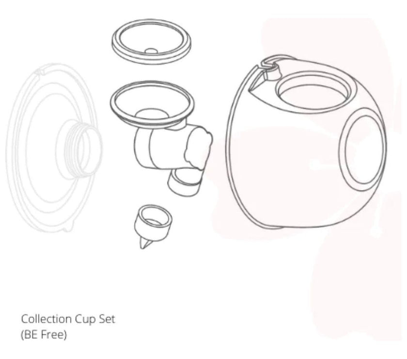 Baby Express Breast Pump Spare Parts (Be Free)