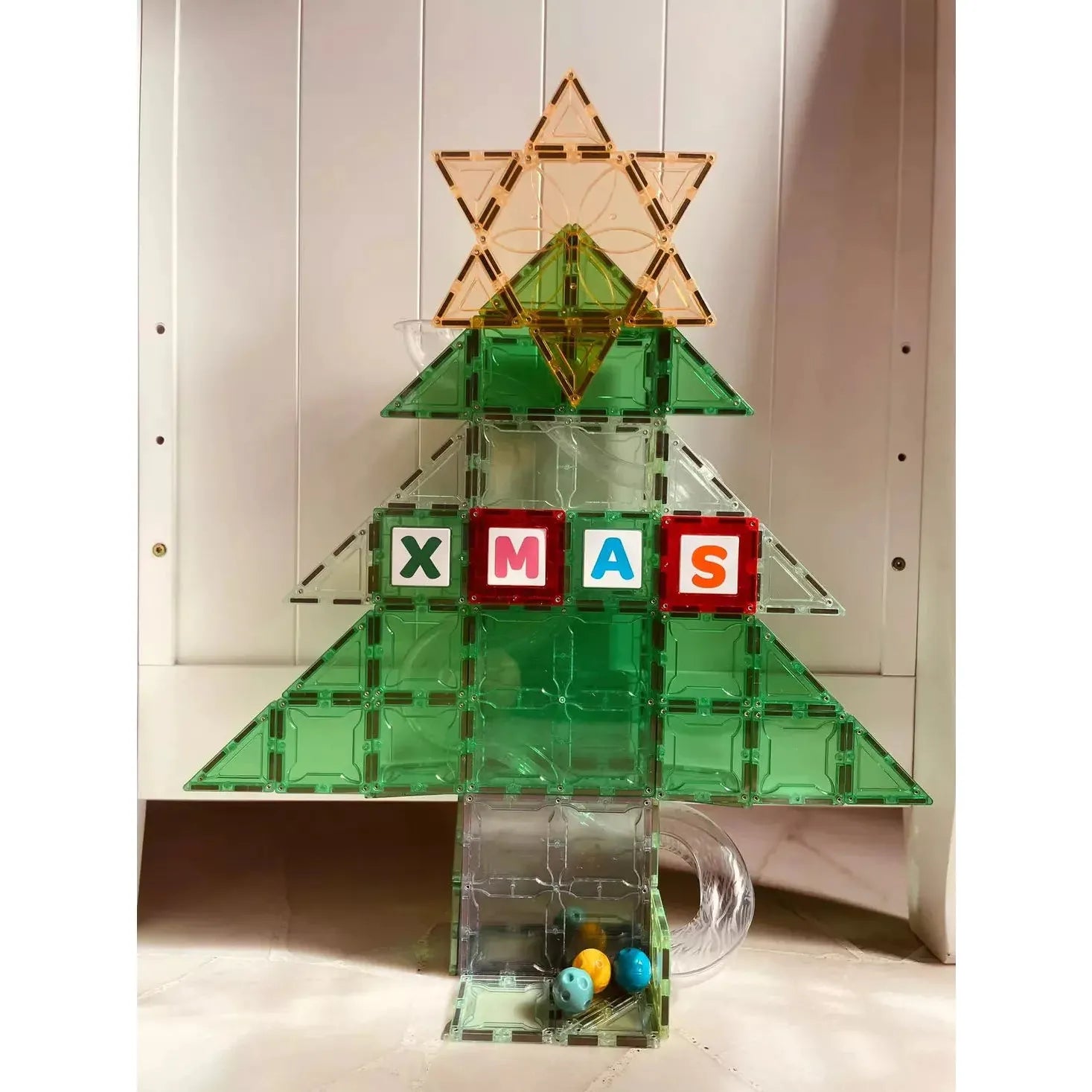 SparksMag Light 104 Pcs Petite Magnetic Tiles Set-5