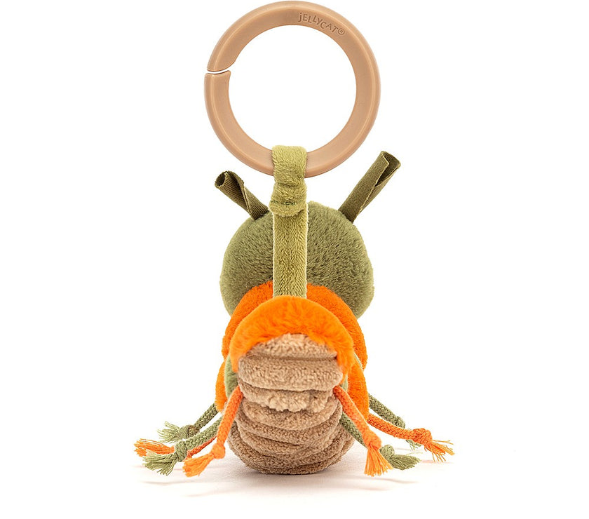 JellyCat Little Christopher Caterpillar Rattle | Little Baby.