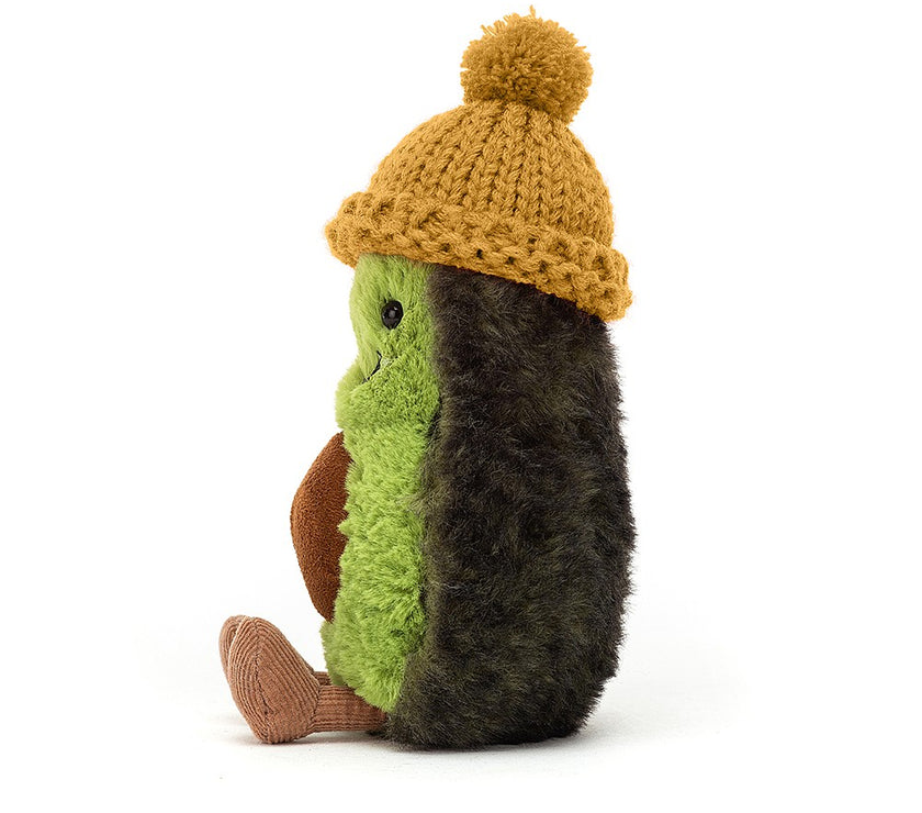 JellyCat Amuseable Cozi Avocado Mustard - H16cm | Little Baby.