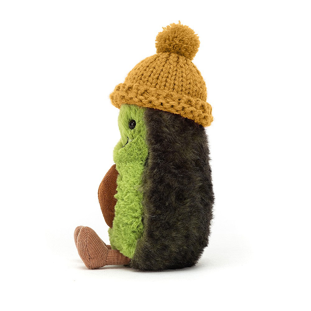 JellyCat Amuseable Cozi Avocado Mustard - H16cm | Little Baby.