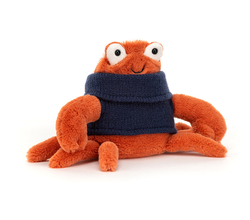 JellyCat Cozy Crew Crab - H13cm | Little Baby.