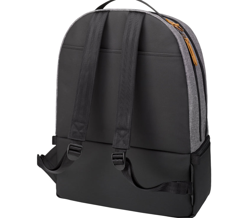 Petunia Pickle Bottom Axis Backpack: Camel/Graphite (Exclusive) | Little Baby.