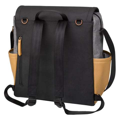 Petunia Pickle Bottom Boxy Backpack - Camel/Graphite | Little Baby.