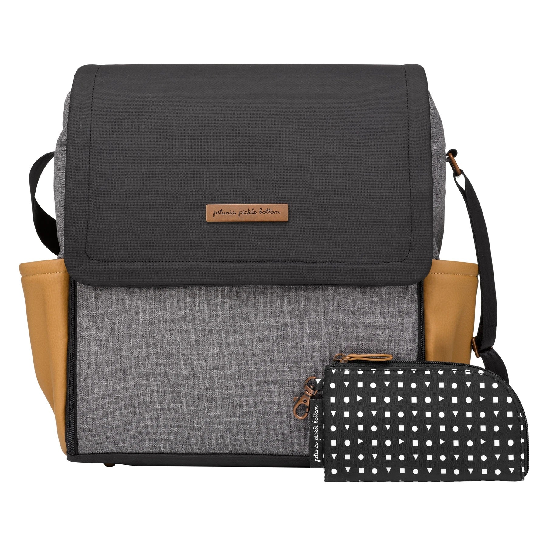 Petunia Pickle Bottom Boxy Backpack Camel Graphite