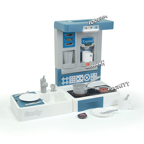 Smoby Cook & Go Kitchen Light & Sound | Little Baby.