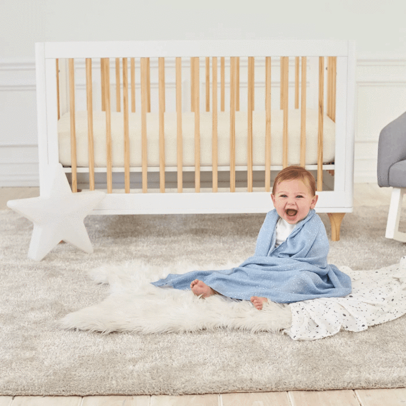 Aden + Anais essentials silky soft muslin swaddle 2-pack - Galaxy