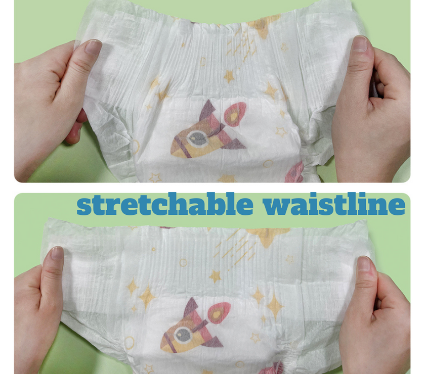 Besuper Ultra-Thin Tape Diapers (Size S to M)