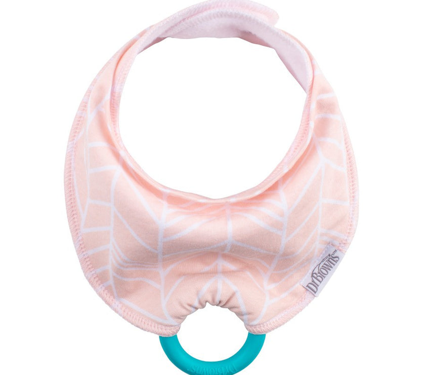 Dr. Brown’s Bandana Bibs w Teether (Assorted Designs)